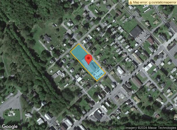  749 Poplar St, Central City, PA Parcel Map