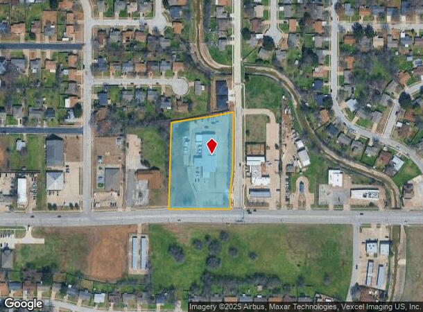  6301 Whitley Rd, Watauga, TX Parcel Map