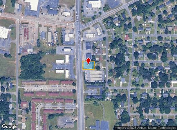  748 N Houston Rd, Warner Robins, GA Parcel Map