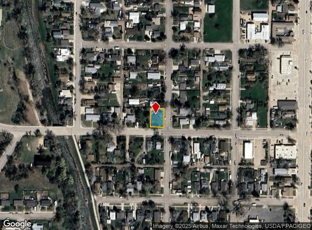  1210 Spaulding St, Sheridan, WY Parcel Map
