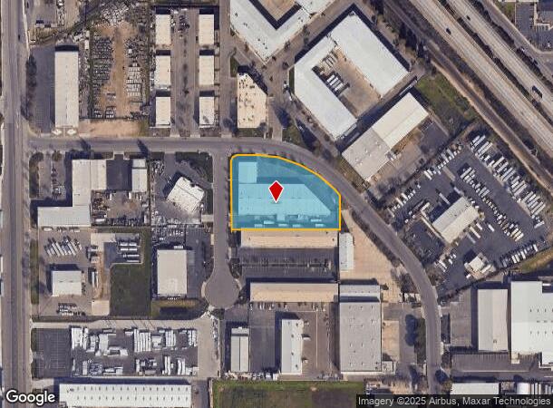  1908 Rockefeller Dr, Ceres, CA Parcel Map