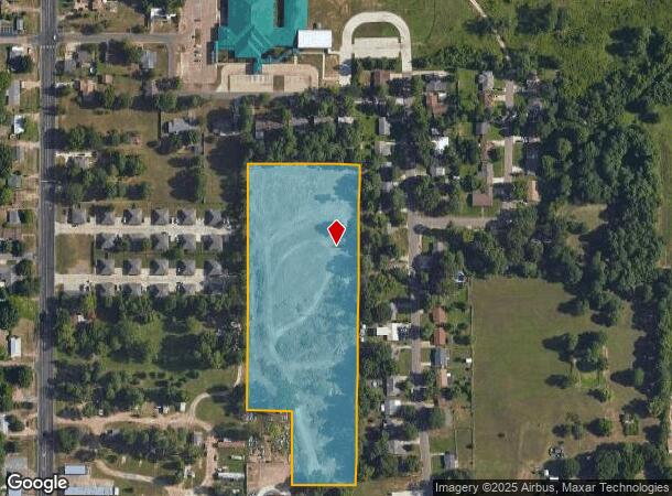 245 E New Boston Rd, Nash, TX Parcel Map