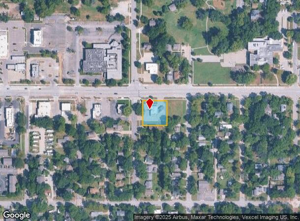 1015 W 6Th St, Lawrence, KS Parcel Map