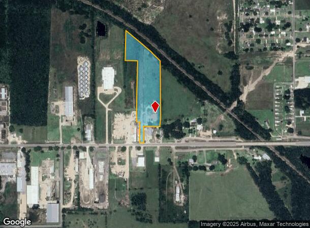 1530 Highway 90 W, Jennings, LA Parcel Map
