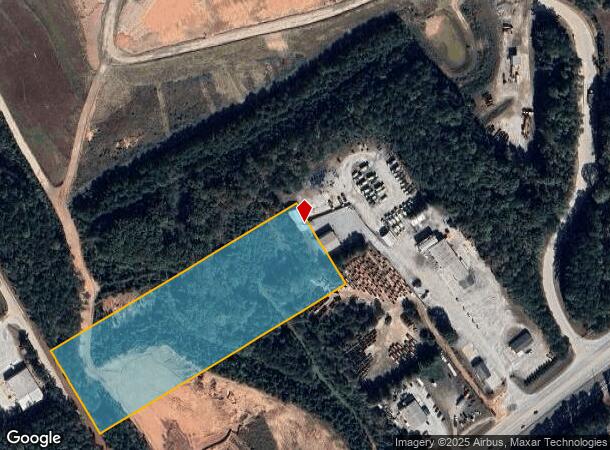 Bishop Rd, Fairburn, GA Parcel Map