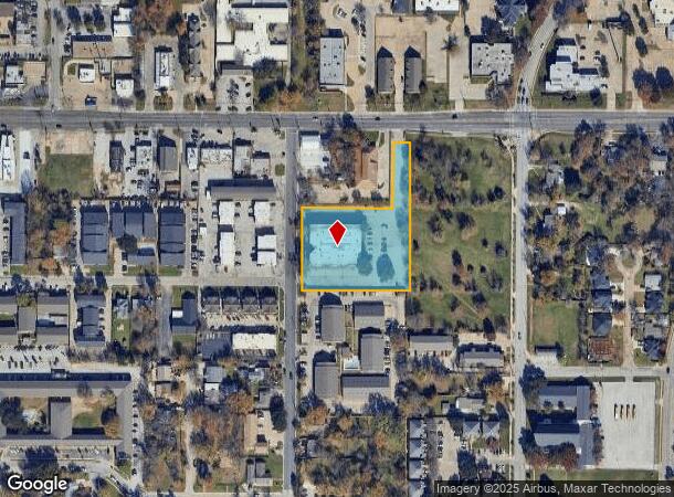  110 W Randol Mill Rd, Arlington, TX Parcel Map