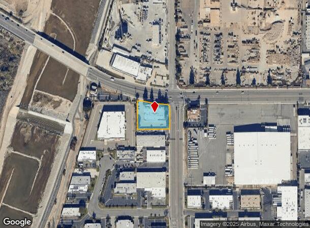  1434 W Taft Ave, Orange, CA Parcel Map