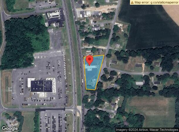  840 Bay Rd, Milford, DE Parcel Map