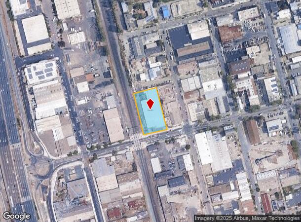  707 Gilman St, Berkeley, CA Parcel Map