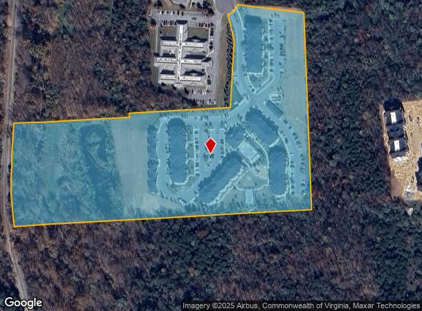  25 Daleville Ln, Daleville, VA Parcel Map