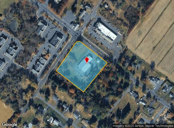  584 W Route 313, Perkasie, PA Parcel Map