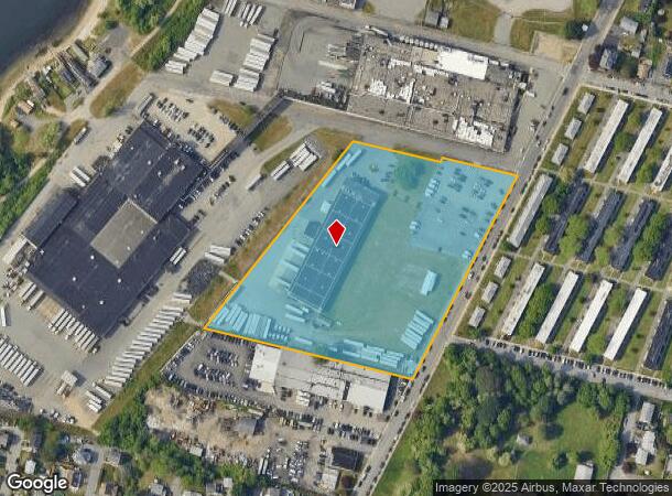  51 Penn St, Fall River, MA Parcel Map