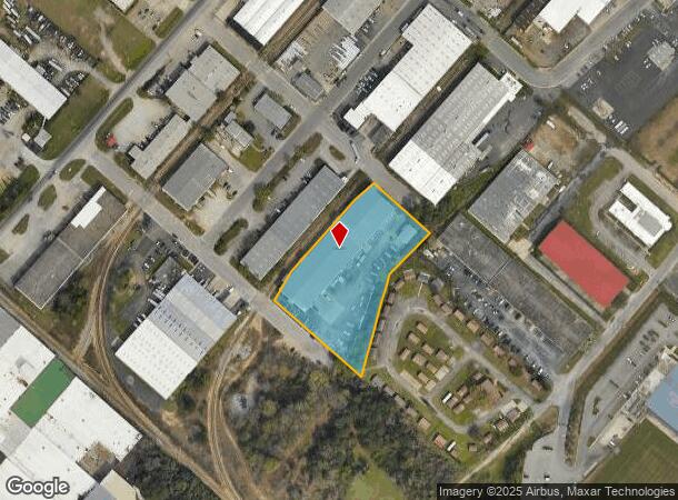  728 Vine St, Columbia, SC Parcel Map