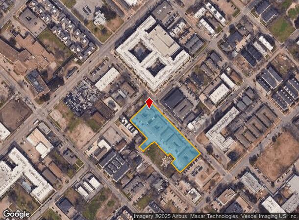  1519 Annex Ave, Dallas, TX Parcel Map