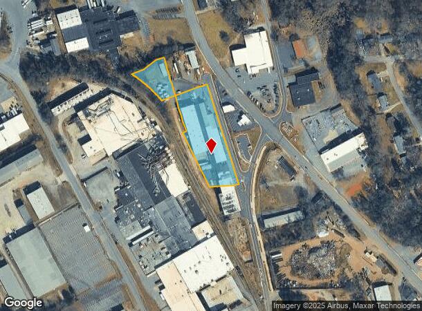  509 11Th St Nw, Hickory, NC Parcel Map
