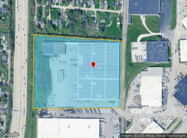 4310 Stout Field Nd Dr, Indianapolis, IN Parcel Map