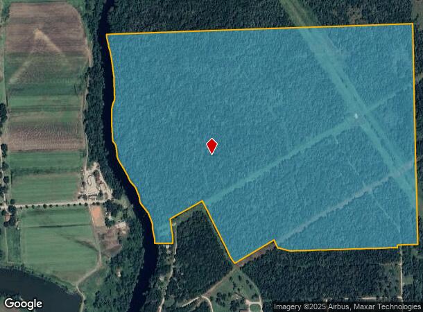 County Road 825C, West Columbia, TX Parcel Map