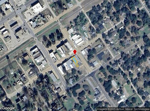  502 Austin St, Timpson, TX Parcel Map