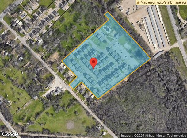  3416 S 3Rd St, Waco, TX Parcel Map