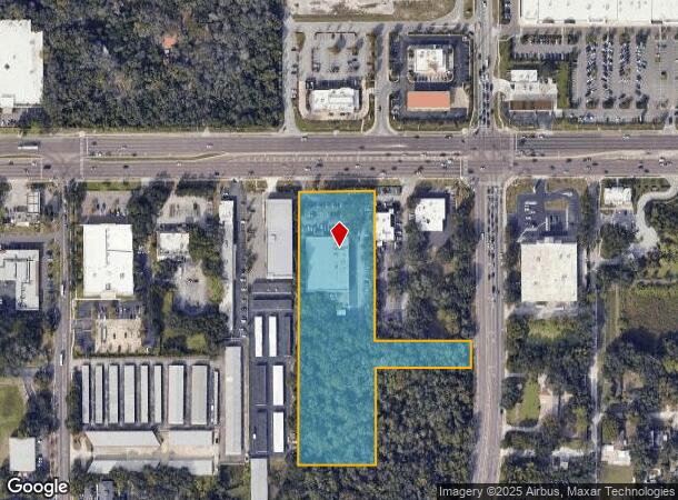 1747 W Brandon Blvd, Brandon, FL Parcel Map