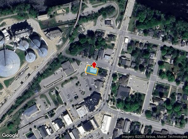 24 W Wood St, Newaygo, MI Parcel Map