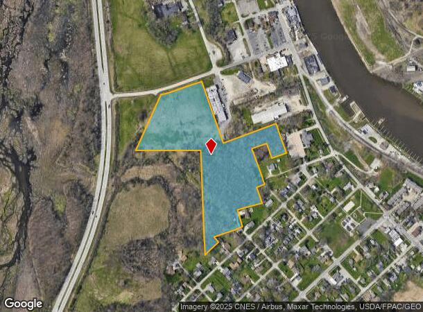  Olive Ave, Grand River, OH Parcel Map