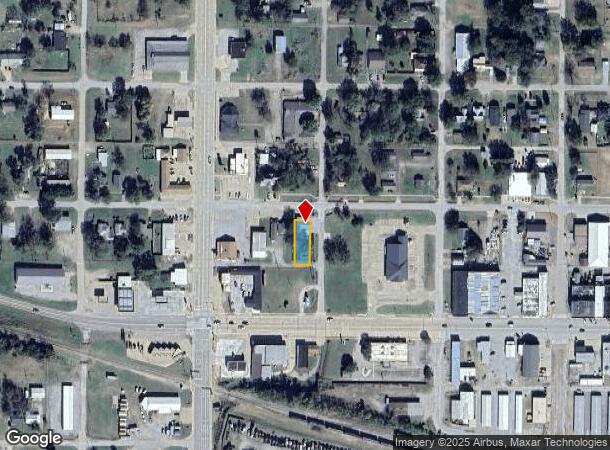  702 W 4Th St, Stroud, OK Parcel Map