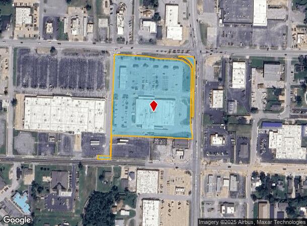  808 W Walnut St, Rogers, AR Parcel Map