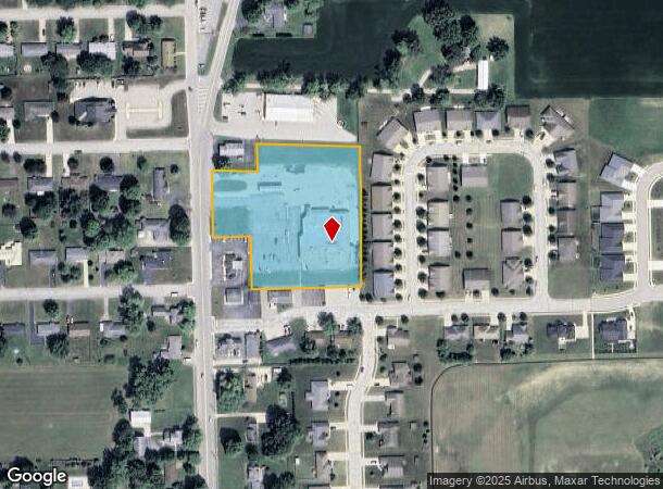 605 N Main St, Arcanum, OH Parcel Map