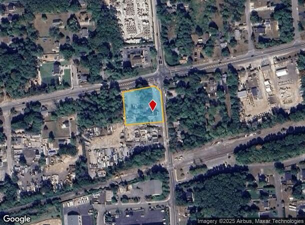  122 Railroad Ave, Center Moriches, NY Parcel Map