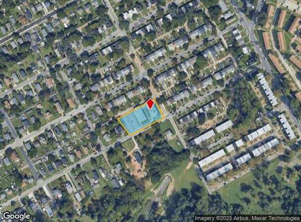 4200 Townsend Ave, Brooklyn, MD Parcel Map