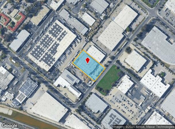 629 S 6Th Ave, La Puente, CA Parcel Map