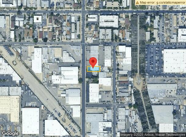  7334 Radford Ave, North Hollywood, CA Parcel Map