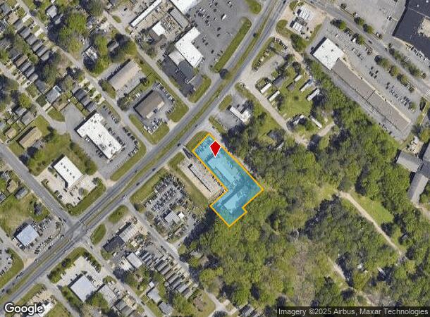  1110 S Military Hwy, Chesapeake, VA Parcel Map