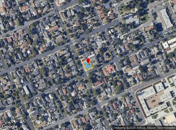  715 Monroe St, Santa Clara, CA Parcel Map