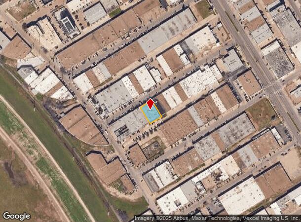 122 Leslie St, Dallas, TX Parcel Map