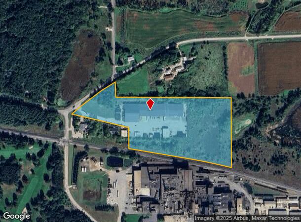 107 Tower Rd, Waupaca, WI Parcel Map