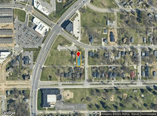  1144 Corby Blvd, South Bend, IN Parcel Map