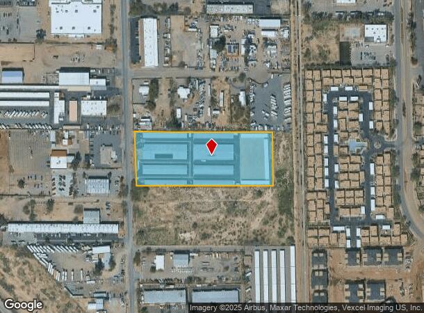 7020 N Camino Martin, Tucson, AZ Parcel Map