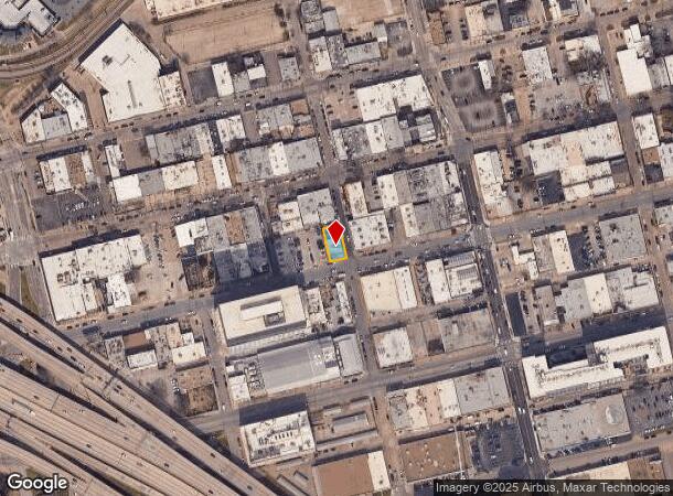  2713 Commerce St, Dallas, TX Parcel Map