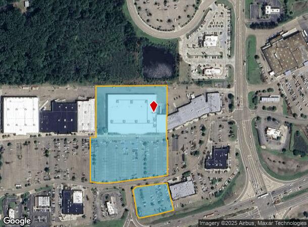  300 Ridge Way, Flowood, MS Parcel Map