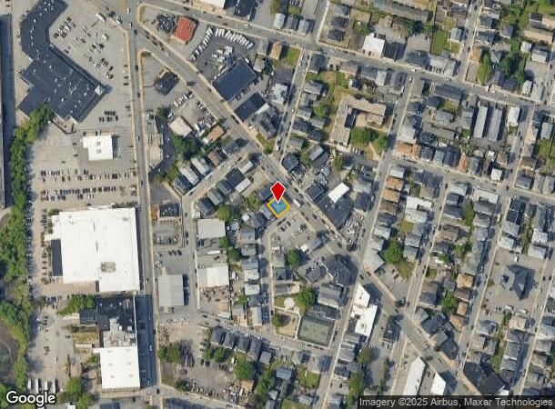  1107 Pleasant St, Fall River, MA Parcel Map