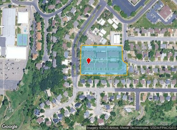 1280 E 5850 S, Ogden, UT Parcel Map