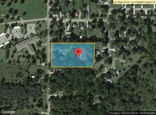  220 Parsonage St, Saranac, MI Parcel Map