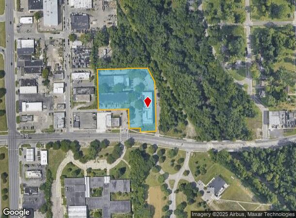  23740 Fenkell St, Detroit, MI Parcel Map