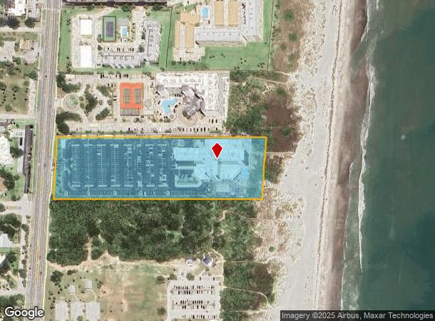 1550 N Atlantic Ave, Cocoa Beach, FL Parcel Map