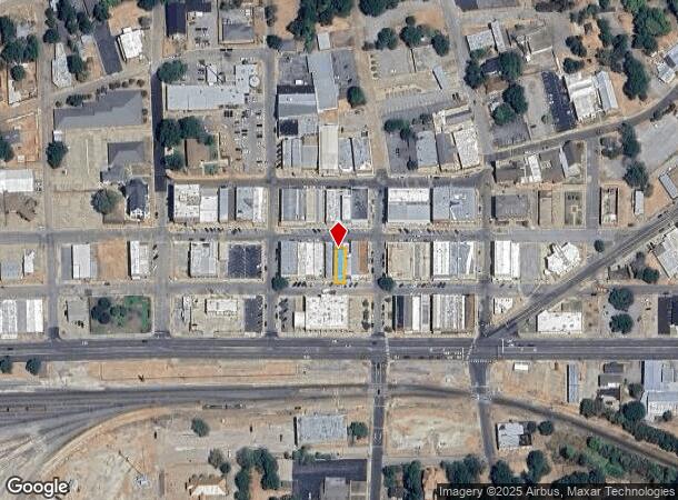  208 W Oak St, Palestine, TX Parcel Map