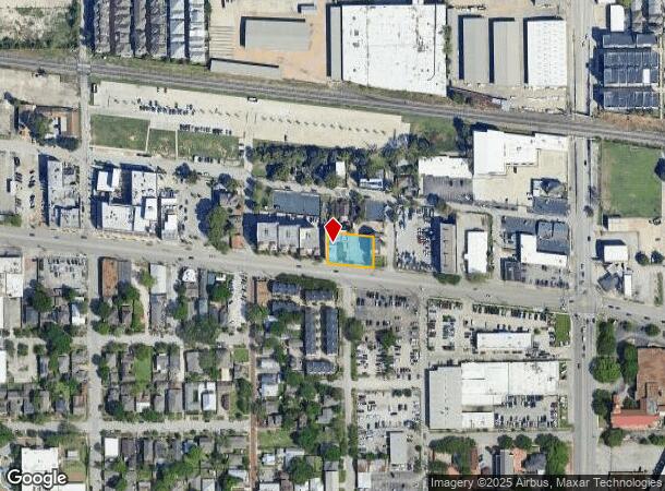  1702 Washington Ave, Houston, TX Parcel Map