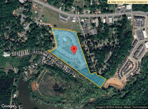  135 Kentucky Cir, Athens, GA Parcel Map