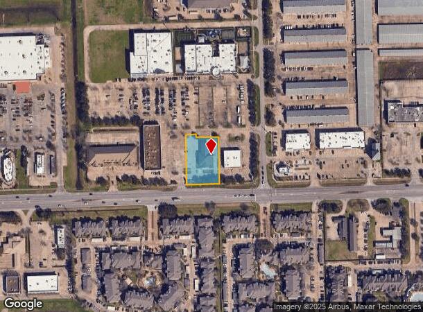  9915 Broadway St, Pearland, TX Parcel Map
